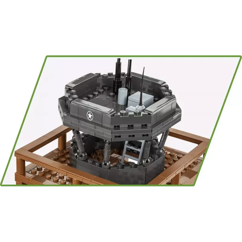 Construction toy set Cobi Blocks Control Tower 664 pieces model COBI-3125