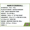Cobi Blocks Mark IV Churchill building set, 668 pieces (COBI-3128)