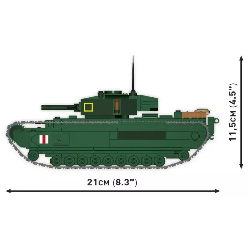 Cobi Blocks Mark IV Churchill building set, 668 pieces (COBI-3128)