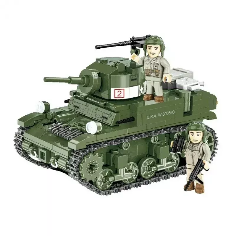 Building blocks set Cobi Blocks M3 Stuart, 511 pieces, compatible with other brands