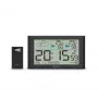Digital Weather Station Hama 00222216 Black Indoor Outdoor Thermometer Hygrometer