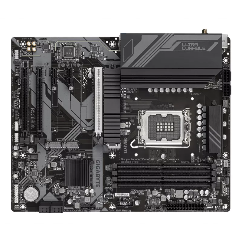 Motherboard GIGABYTE Z790 D AX ATX — Intel LGA1700, Z790, DDR5, 4×DIMM, Wi‑Fi 6E, 2.5Gb LAN