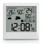 Hama 00222238 Digital Weather Station White LED Indoor Outdoor Thermometer Hygrometer