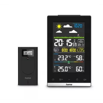 Hama 00222239 digital weather station Black Battery