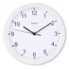 Hama Elba Quartz clock Round White