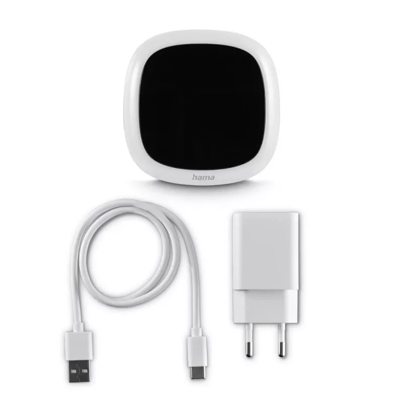 Hama Bora Bora Digital alarm clock White