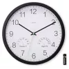 Hama Santorini Quartz clock Round Black, White