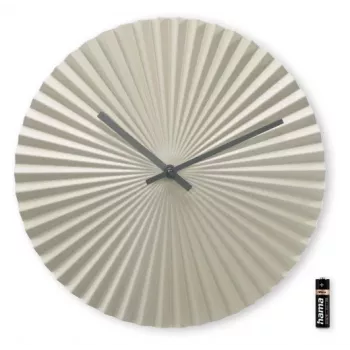 Hama Barbados Quartz clock Round Green, Grey