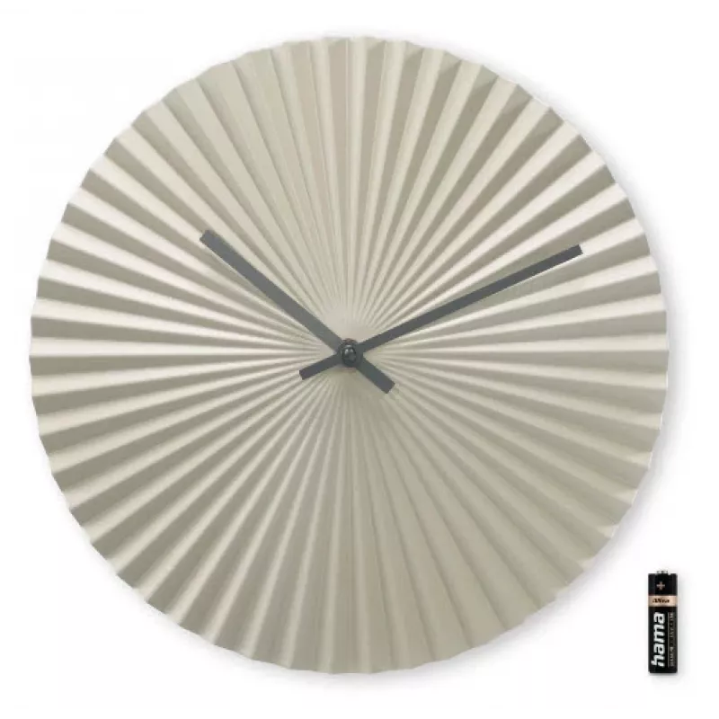 Hama Barbados Quartz clock Round Green, Grey