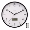 Hama Lanzarote Radio-controlled clock Circle Black