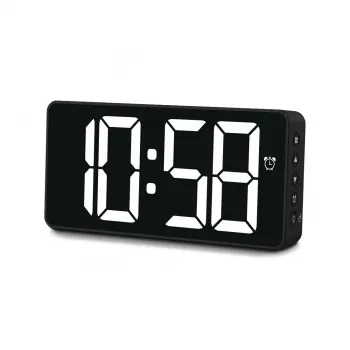 Hama Bali Digital clock Rectangle Black