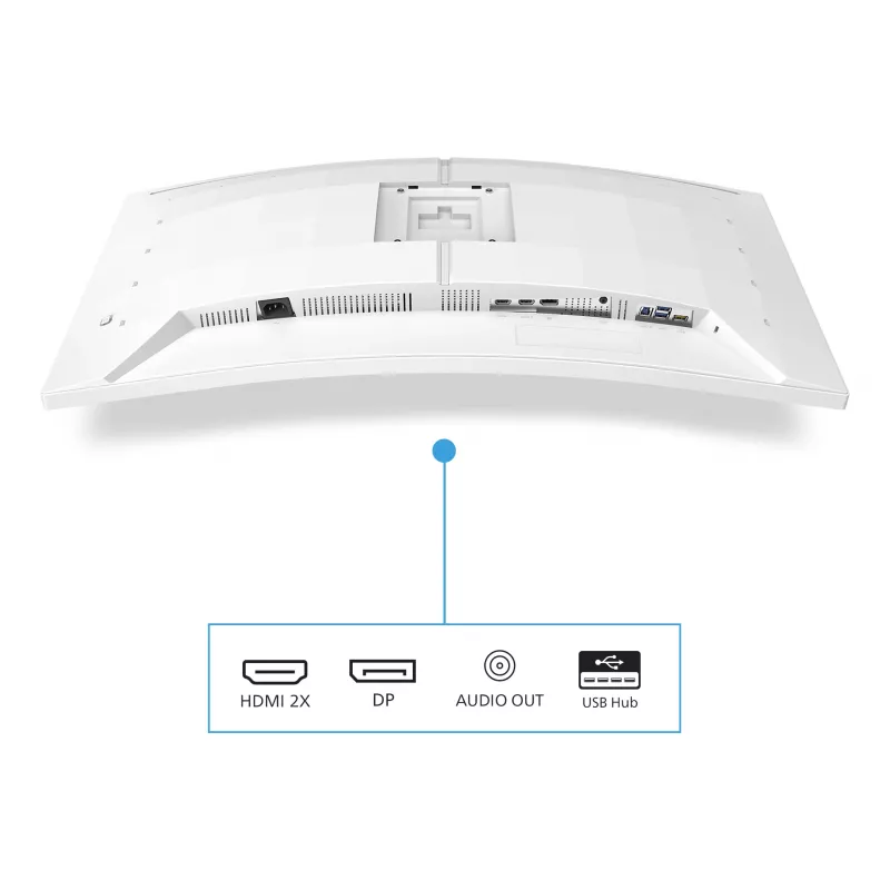 Philips Evnia 5000 34M2C5501A/00 computer monitor 86.4 cm (34 inch) 3440 x 1440 pixels Wide Quad HD LCD White