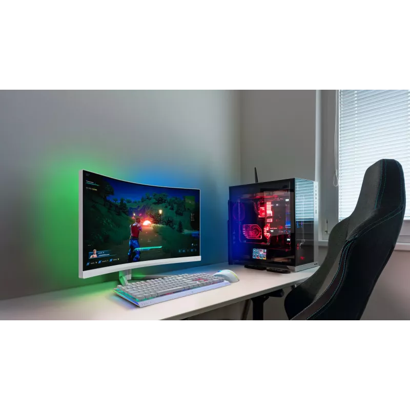 Philips Evnia 5000 34M2C5501A/00 computer monitor 86.4 cm (34 inch) 3440 x 1440 pixels Wide Quad HD LCD White