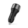 Car Charger Crong CRG-PWRC-USBC63-BLK Fast Charging Smartphone Smartwatch