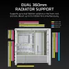 CORSAIR Mid-tower - Geh Midi Frame 4000d White