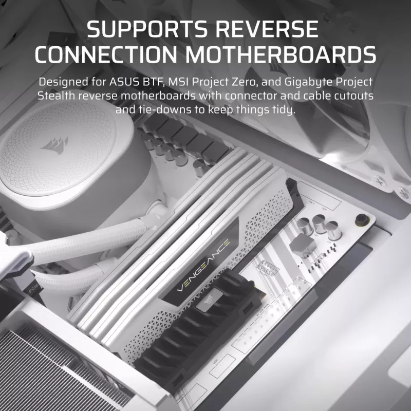 CORSAIR Mid-tower - Geh Midi Frame 4000d White