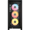PC case CORSAIR FRAME 4000D RS ARGB Midi Tower Black — ATX/Micro-ATX/Mini-ITX, tempered glass, ARGB fans, up to 370 mm GPU