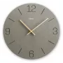Hama Crete Quartz clock Round Grey