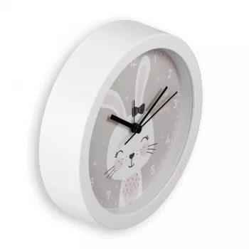 Hama Maui Analog clock Round Grey, White