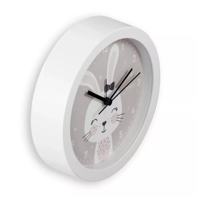 Hama Maui Analog clock Round Grey, White