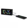 Hama Ibiza Digital alarm clock Black, Grey