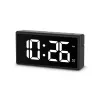 Hama Ibiza Digital alarm clock Black, Grey