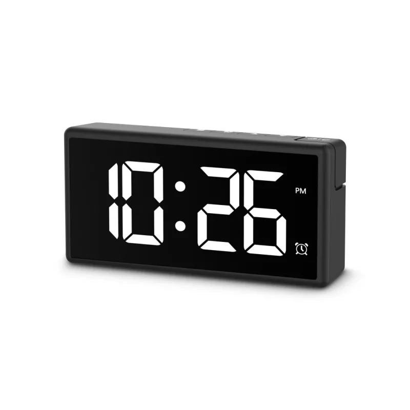 Hama Ibiza Digital alarm clock Black, Grey