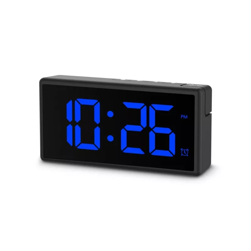 Hama Ibiza Digital alarm clock Black, Grey