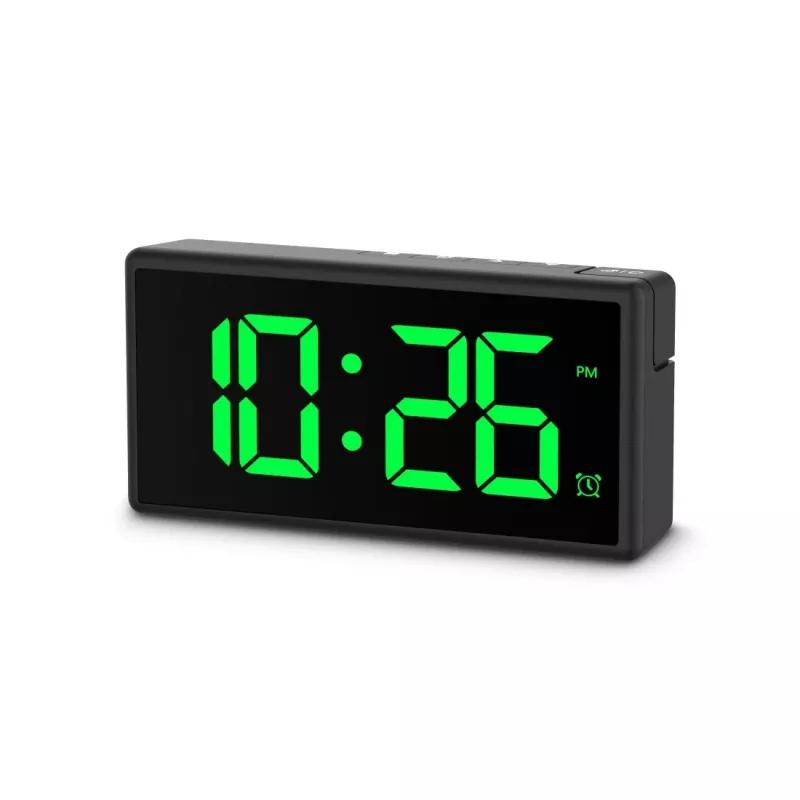 Hama Ibiza Digital alarm clock Black, Grey