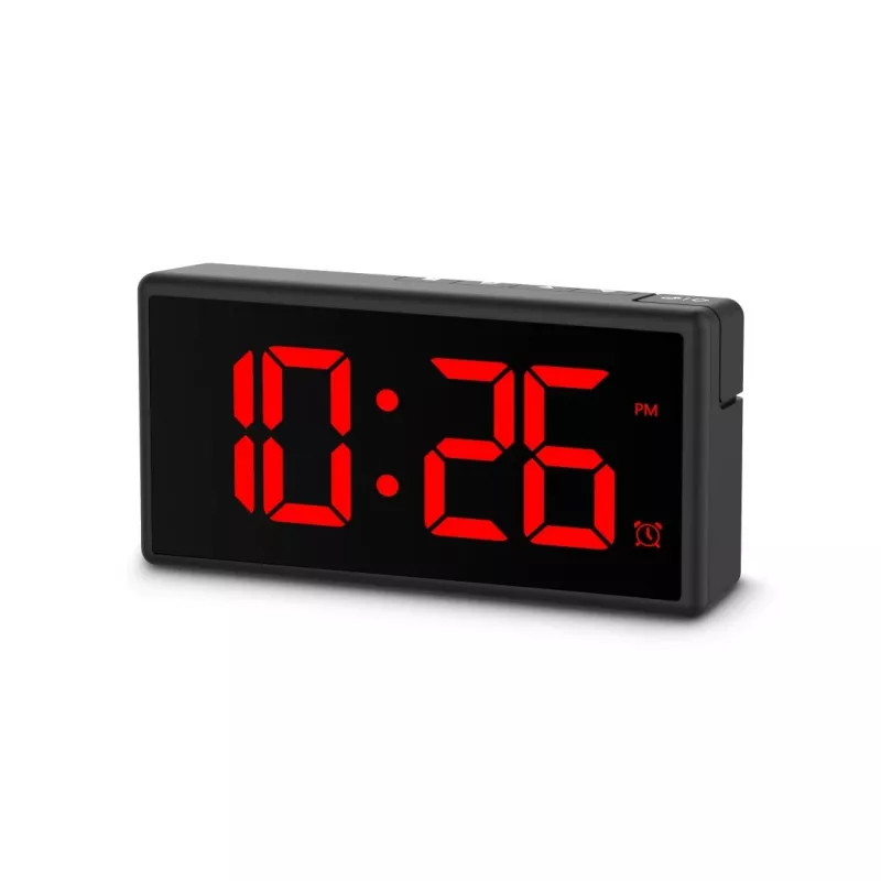 Hama Ibiza Digital alarm clock Black, Grey