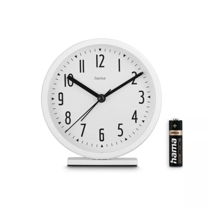 Hama Skye Mechanical alarm clock White