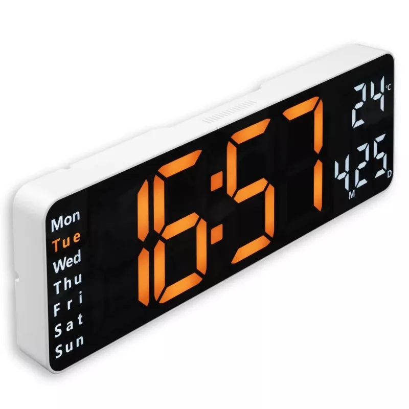 Hama Santa Cruz Digital clock Rectangle Black
