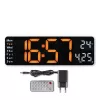 Hama Santa Cruz Digital clock Rectangle Black