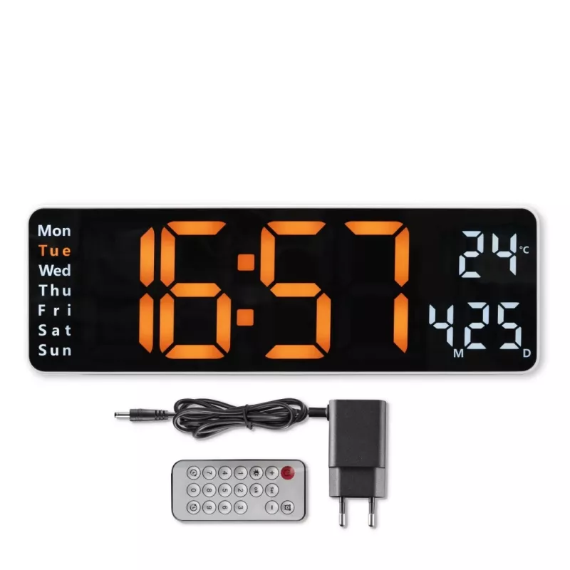 Hama Santa Cruz Digital clock Rectangle Black