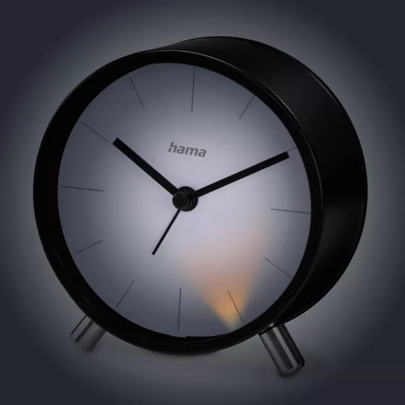 Hama Flores Black, Stainless steel, White