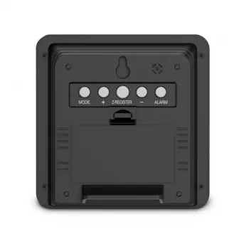 Hama Mykonos Black Battery Indoor Outdoor Thermometer Rain Sensor