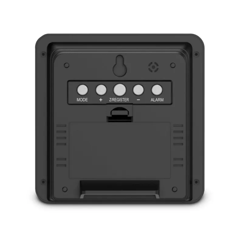 Hama Mykonos Black Battery Indoor Outdoor Thermometer Rain Sensor