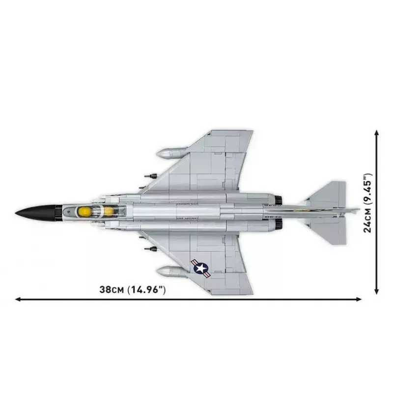 Cobi Blocks Armed Force F-4 Phantom II model 703 pieces construction set