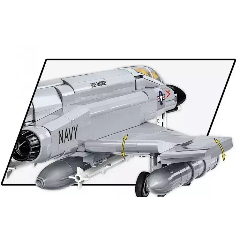Cobi Blocks Armed Force F-4 Phantom II model 703 pieces construction set