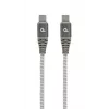 GEMBIRD Premium 100W Type-C Power Delivery (PD) Charging & Data Cable, 1.5m - Grey