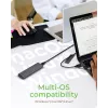 ICY BOX IB-1808MCT-CU31 SSD enclosure Black M.2