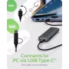 ICY BOX IB-1808MCT-CU31 SSD enclosure Black M.2