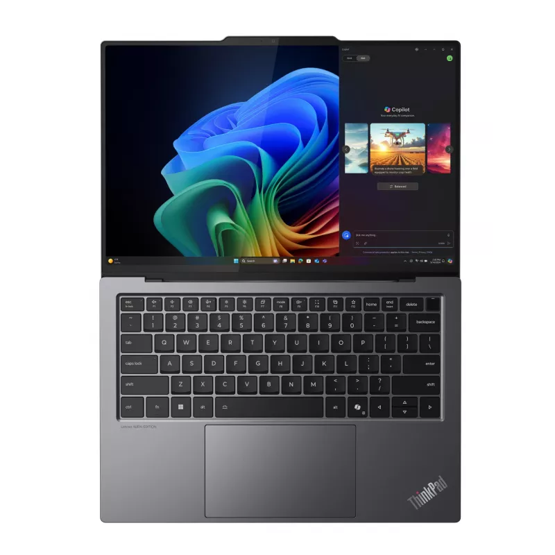 Lenovo ThinkPad X9-14 Gen 1 Copilot+ PC Intel Core Ultra 7 258V Laptop 35.6 cm (14 inch) 2.8K 32 GB LPDDR5x-SDRAM 1 TB SSD Wi-Fi 7 (802.11be) Windows 11 Pro English Grey