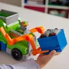 PAW Patrol : Crush N’ Roll Recycling Truck with Rocky Action Figure & Transforming Compacted Trash Vehicle, Kids Toys for Boys & Girls Ages 3 and up