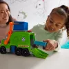 PAW Patrol : Crush N’ Roll Recycling Truck with Rocky Action Figure & Transforming Compacted Trash Vehicle, Kids Toys for Boys & Girls Ages 3 and up