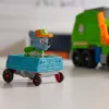 PAW Patrol : Crush N’ Roll Recycling Truck with Rocky Action Figure & Transforming Compacted Trash Vehicle, Kids Toys for Boys & Girls Ages 3 and up