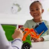 PAW Patrol : Crush N’ Roll Recycling Truck with Rocky Action Figure & Transforming Compacted Trash Vehicle, Kids Toys for Boys & Girls Ages 3 and up