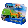 PAW Patrol : Crush N’ Roll Recycling Truck with Rocky Action Figure & Transforming Compacted Trash Vehicle, Kids Toys for Boys & Girls Ages 3 and up