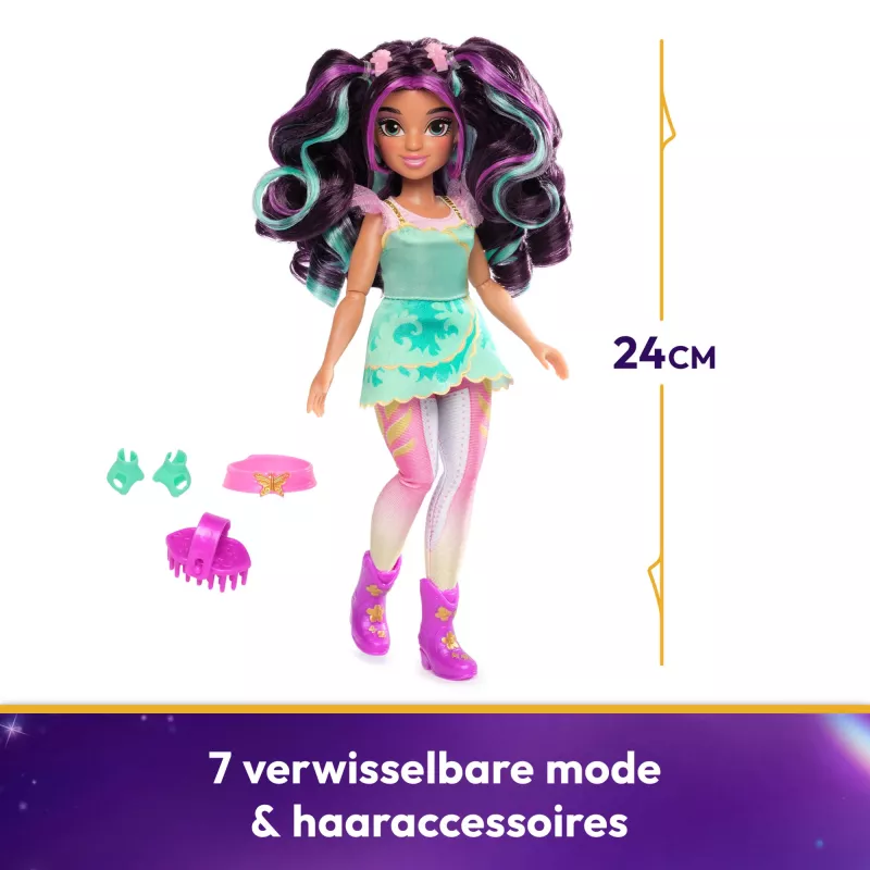 Fashion doll Spinmaster Unicorn Academy Ava 241mm Multicolour