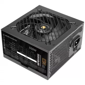 Mars Gaming MPB550SI power supply unit 550 W 24-pin ATX ATX Black